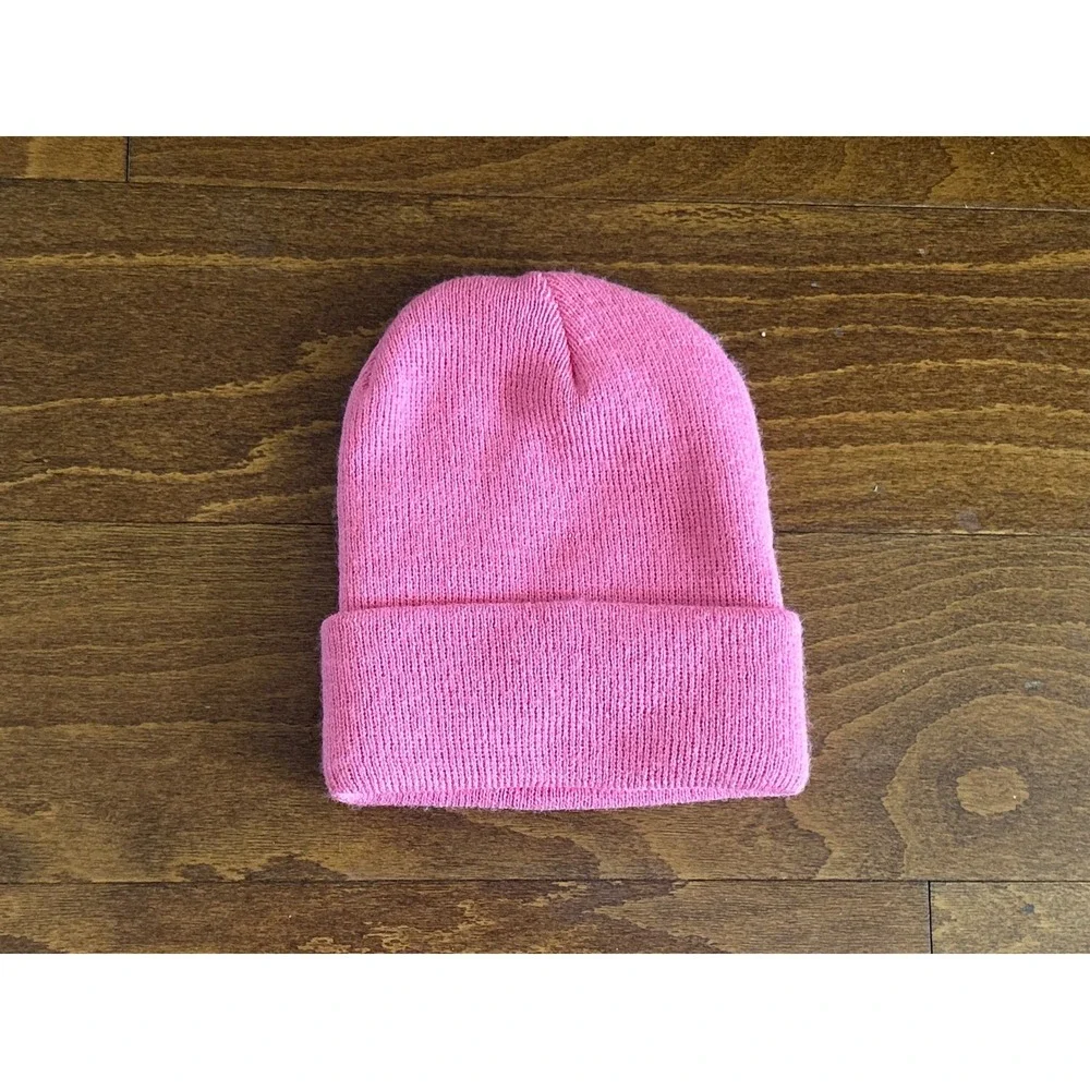 Carhartt Infant‎ Toddler Pink Acrylic Knit Watch Hat Beanie AH8905 Made in USA
